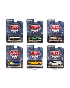Diecast Model Cars Greenlight Blue Collar Collection Set 1/64 Series 11 6 Pieces