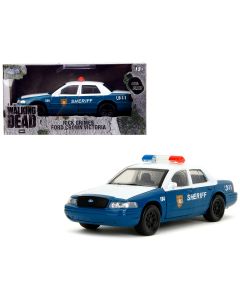2010-2022 Rick Grimes' Ford Crown Victoria Sheriff Car The Walking Dead 1/32 Diecast Jada