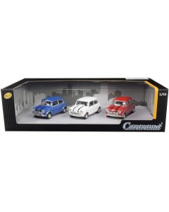 2023 Mini Cooper 1/43 Diecast Model Cars Gift Set - 3 Piece by Cararama