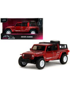 2020 Jeep Gladiator Pickup Truck Candy Red 1/32 Diecast Model Car by Jada