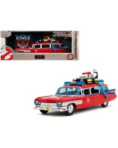 1959 Cadillac Ecto-1 Diecast Model Car - Ghostbusters Hollywood Rides 1/24