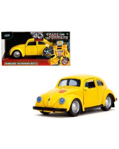 Volkswagen Beetle Bumblebee Yellow Transformers Diecast Model Car 1/32 Jada