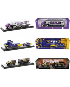 1975 M2 Machines Limited Edition 1/64 Diecast Auto Haulers Set of 3 Trucks, 8000 Pieces Worldwide