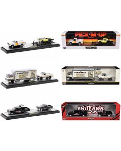 1977 M2 Machines Limited Edition 1/64 Diecast Auto Haulers Set of 3 Trucks, 8000 Pieces