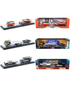 1987 M2 Machines Limited Edition 1/64 Diecast Auto Haulers Set of 3 Trucks, 9600 pcs Worldwide