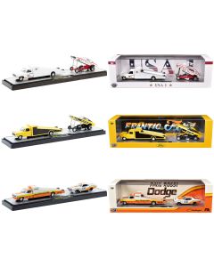 2023 M2 Machines Limited Edition 1/64 Diecast Auto Haulers Set of 3 Trucks, 10,000 Pieces