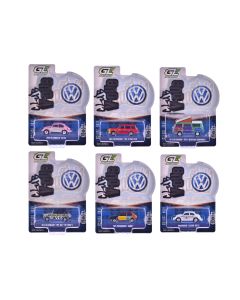 2023 Greenlight Club Vee-Dub Series 21 Set of 6 Diecast Model Cars 1/64