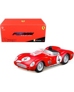 1959 Ferrari 250 Testa Rossa #4 Diecast Model Car 1/43 Bburago Nurburgring 1000km