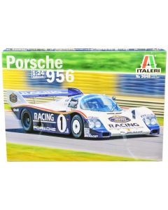 1985 Porsche 956 1/24 Scale Model Kit by Italeri - Skill 2 Racing Car