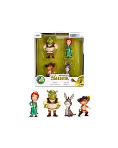2001 Shrek Diecast Figures Set of 4 - Metalfigs Series by Jada
