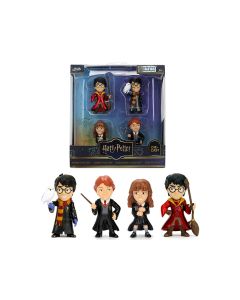2023 Harry Potter Diecast Figures Set of 4 Metalfigs by Jada