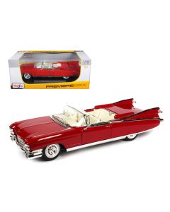 1959 Cadillac Eldorado Biarritz Red 1/18 Diecast Model Car Maisto