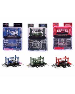 2023 M2 Machines 1/64 Diecast Model Car Set, 3-Piece Limited Edition, 8000 Worldwide