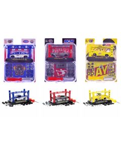 2023 M2 Machines 1/64 Diecast Model Car Set - 3 Piece Limited Edition, 7500 Worldwide