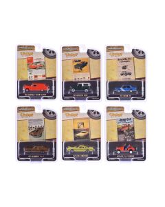 2023 Greenlight Vintage Ad Cars Series 11 Set of 6 Diecast 1/64 Model Cars