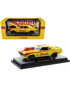 1969 Camaro SS/RS Diecast Model Car - Limited Edition Shell Oil Yellow 1/24 M2 Machines