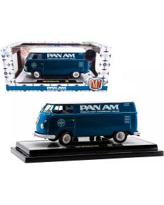 1960 Volkswagen Delivery Van Pan Am Turquoise White Top Limited Edition 1/24 Diecast