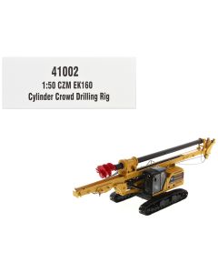 2023 CZM EK160 Cylinder Crowd Drilling Rig 1/50 Diecast Model Yellow High Line Series
