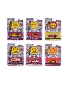 2023 Shell Oil Special Edition Series 2 Set of 6 Diecast Model Cars 1/64 Greenlight