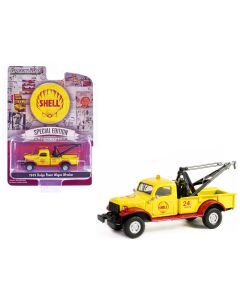 1949 Dodge Power Wagon Wrecker Tow Truck Shell Oil Special Edition 1/64 Diecast Model Car