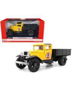 1931 Ford Model AA Pickup Truck 1/24 Diecast Yellow Black Coca-Cola Motor City