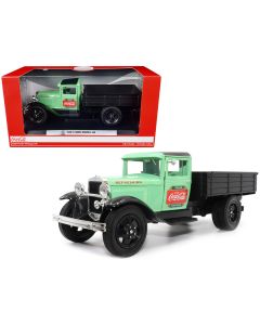 1931 Ford Model AA Pickup Truck Diecast 1/24 Light Green Black Coca-Cola