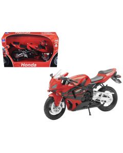 2006 Honda CBR600R Diecast Motorcycle Model Red 1/12 Scale by New Ray