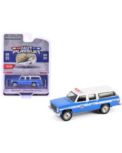 1990 Chevrolet Suburban K2500 NYPD Diecast Model Car 1/64 Greenlight Hot Pursuit