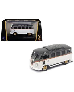 1962 Volkswagen Microbus Van White 1/43 Diecast Model Road Signature