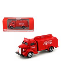 1947 Diecast Coca Cola Delivery Truck Model Red 1/87 by Motorcity Classics