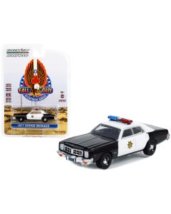 1977 Dodge Monaco Police Diecast Model Car 1/64 Greenlight Hollywood Edition