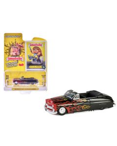 1950 Mercury Eight Convertible Lowrider Black Flames Menacing Monica Diecast Model Car  
Garbage Pail Kids Series 7 1/64 Diecast Model Car by Greenlight