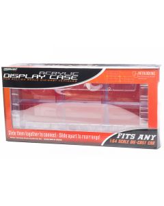 1/64 Scale Acrylic Display Case 6-Car Connecting Greenlight Model Display