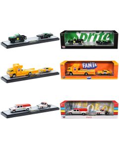 2023 M2 Machines 1/64 Diecast Auto Haulers Soda Set of 3, Limited Edition 6000