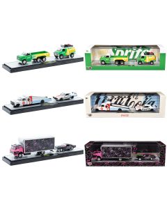 2023 M2 Machines Auto Haulers Soda Set of 3 - Limited Edition 1/64 Diecast Models