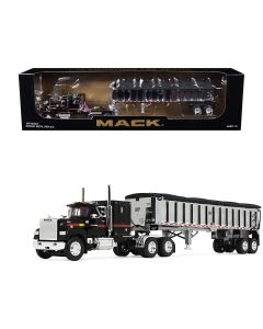 2023 Mack Super-Liner 60 Flat Top Sleeper & East End Dump Trailer 1/64 Diecast Model