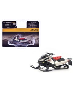 2023 Ski-Doo MXZ X-RS Snowmobile Diecast Model 1/32 Spartan Red Gray BRP