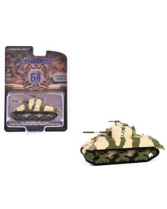 1944 M4 Sherman Tank Diecast Model 1/64 U.S. Army 756th Battalion Cassino Italy
