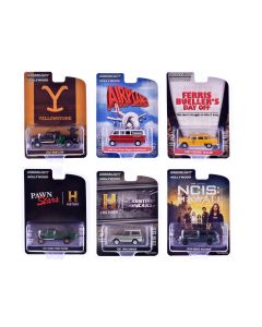 2023 Greenlight Hollywood Series 1/64 Diecast Model Cars Set of 6 - Release 42