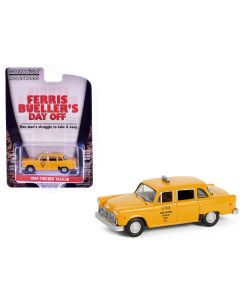 1980 Checker Taxicab Diecast Model Car Yellow Cab Co. #1793 1/64 Greenlight  
1986 Ferris Bueller's Day Off Diecast Model Car Hollywood Series 1/64 Greenlight