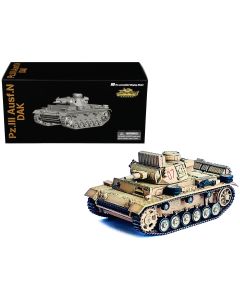 1942/43 Germany Pz.Kpfw.III Ausf.N DAK Tank Model 1/72 Dragon Armor Tunisia