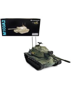 2023 United States M103A2 Heavy Tank D12 Olive Drab 1/72 Model by Dragon Armor