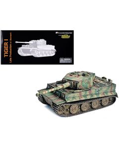 1944 Tiger I Late Production Tank with Zimmerit 1/72 Model NEO Dragon Armor