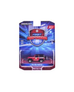 2011 Jeep Wrangler Lifeguard Ocean Rescue Diecast Model Car 1/64 Greenlight