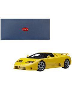 1/18 Bugatti EB110 SS Super Sport Yellow Silver Wheels Model Car Autoart