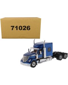 2023 International LoneStar Sleeper Cab Truck Tractor 1/50 Diecast Model Blue by Diecast Masters