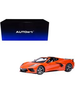 2020 Chevrolet Corvette C8 Stingray 1/18 Model Car Sebring Orange by Autoart