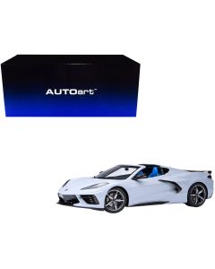 2020 Chevrolet Corvette C8 Stingray 1/18 Model Car Ceramic Matrix Gray by Autoart