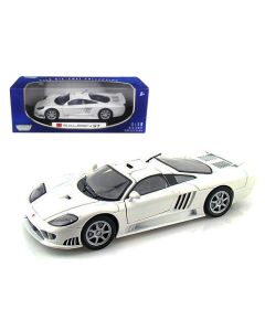 2023 Saleen S7 White 1/18 Diecast Model Car by Motormax, Collectible