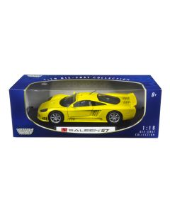 1/18 Scale Diecast Car Saleen S7 Yellow by Motormax Model Collectible